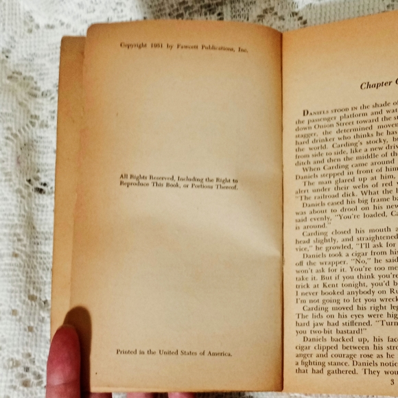 1951 Paperback Pulp Fiction Murder Mystery Book William Rohde High Red for Dead - Picture 3 of 4